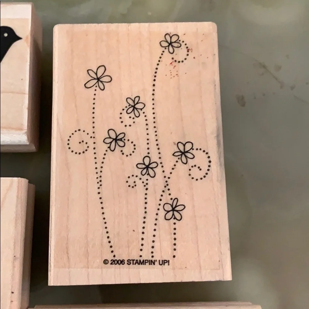 Spring Stamp in’ Up! Clean/used stamp set